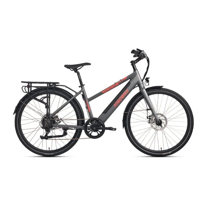 JOBOBIK VIVA ST E-bike leggera da città 36V 10.4Ah/14Ah | 250W brushless | Autonomia ≥40Km / ≥55Km | CST 700C*38CBK