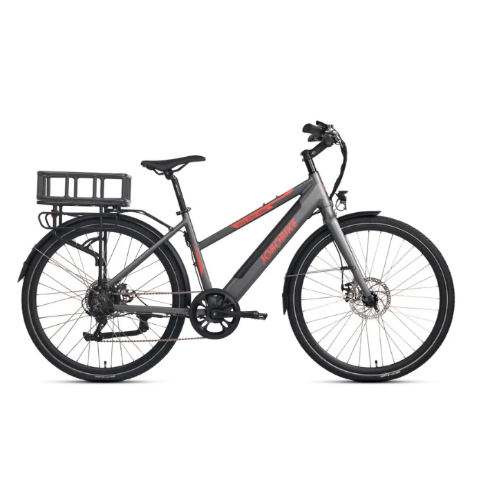 JOBOBIK VIVA ST E-bike leggera da città 36V 10.4Ah/14Ah | 250W brushless | Autonomia ≥40Km / ≥55Km | CST 700C*38CBK