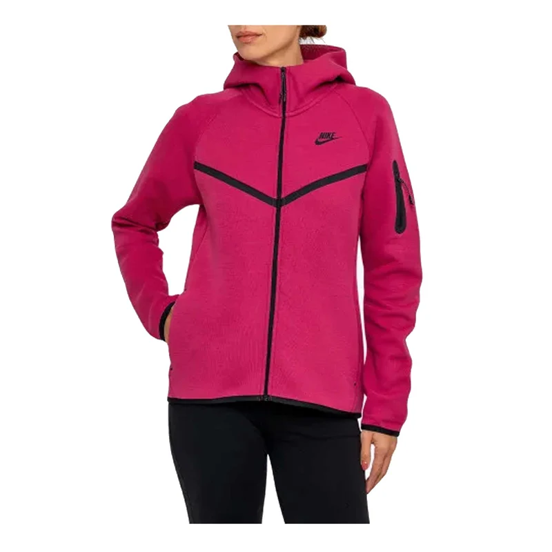 Felpa Con Cappuccio Full zip Tech Fleece Donna