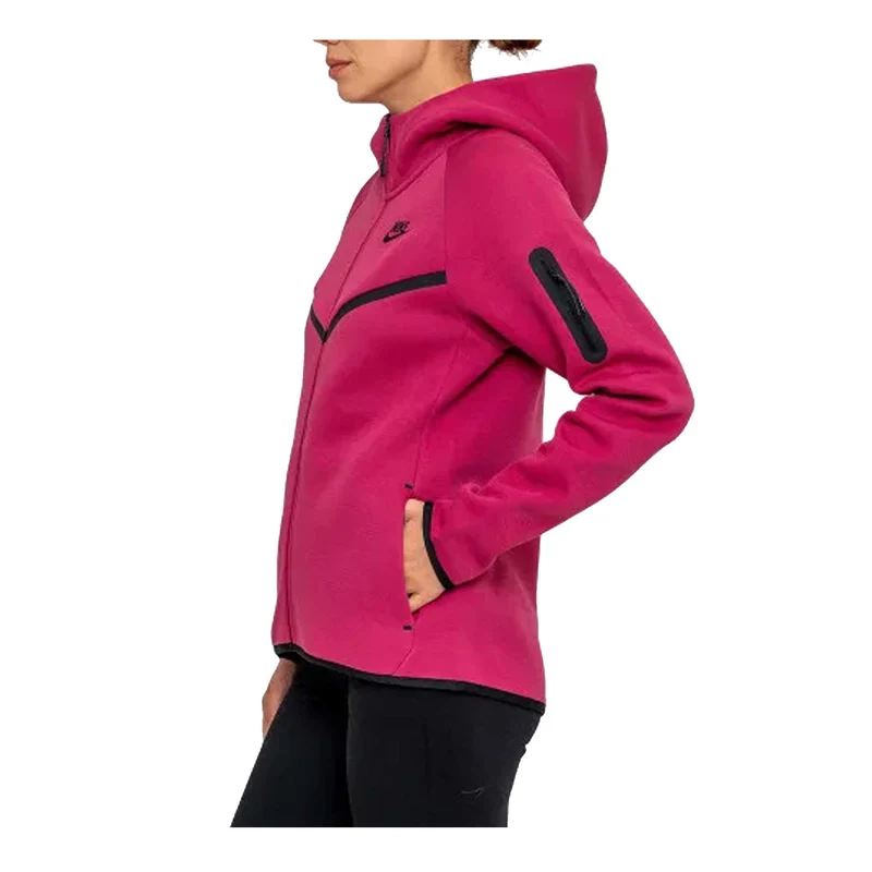 Felpa Con Cappuccio Full zip Tech Fleece Donna