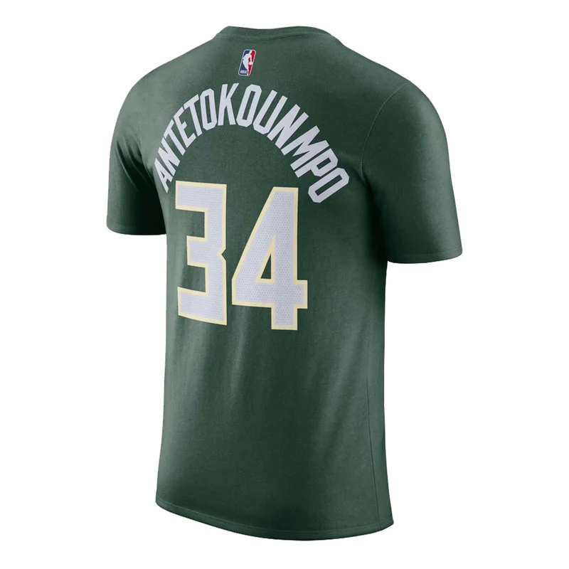 T-Shirt Name Number Antetokounmpo Bucks