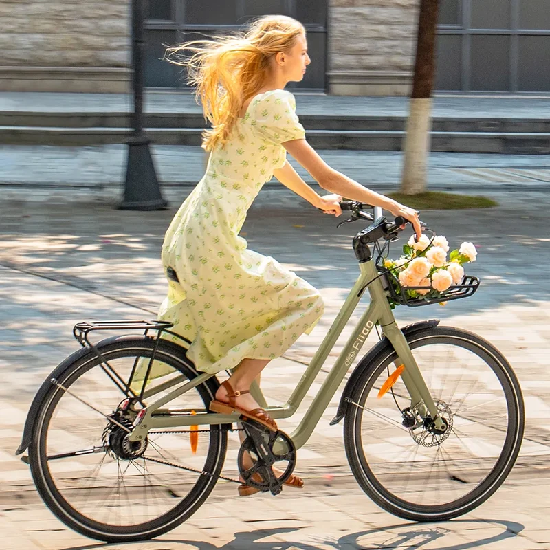 Fiido C700 | Bicicletta elettrica Urbana | Motore 250W | DMEGC 313,2 Wh | Sensore di coppia | Freni idraulici | Autonomia 83,14Km| GARANZIA ITALIANA