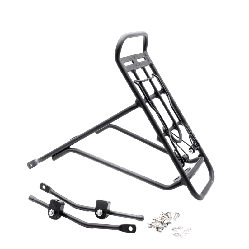 Portapacchi posteriore nero portata max 25 Kg per E-Bike ARGENTO