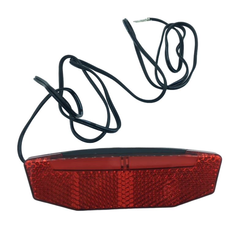 Luce Posteriore RL1900/36VDC per Bicicletta Elettrica ARGENTO Piuma