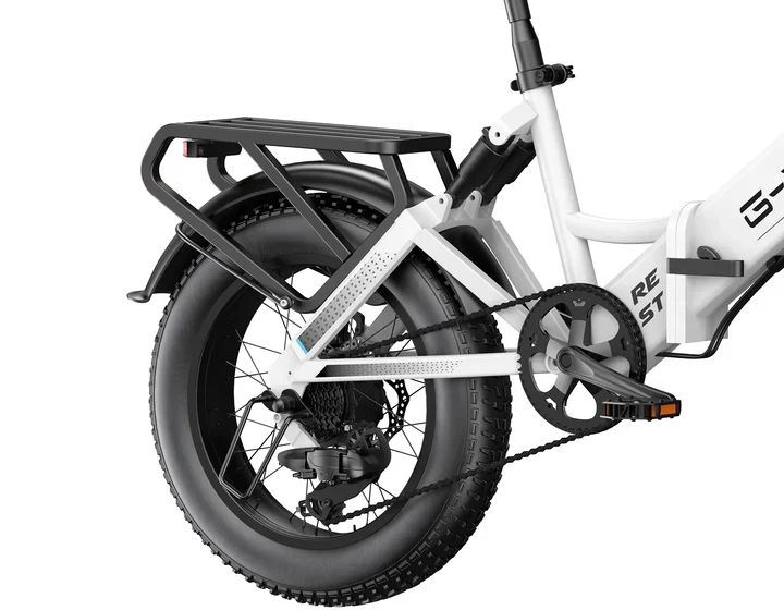 G-FORCE RE ST 120 km a lungo raggio da 75 nm a doppia sospensione pieghevole e-bike step-thru | GARANZIA ITALIANA