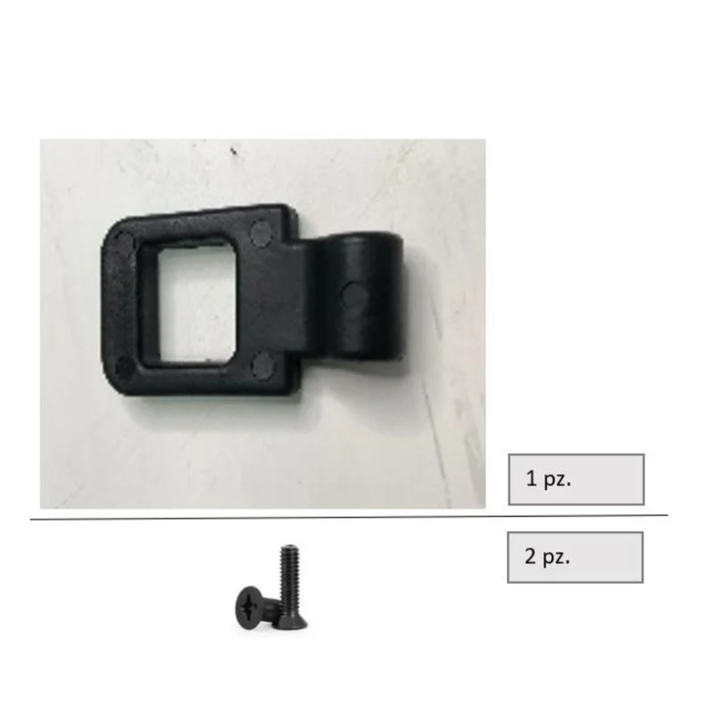 GANCIO / ANELLO POSTERIORE CHIUSURA FOLDABILE + VITI KM5*12MM per monopattino elettrico Lamborghini ALext