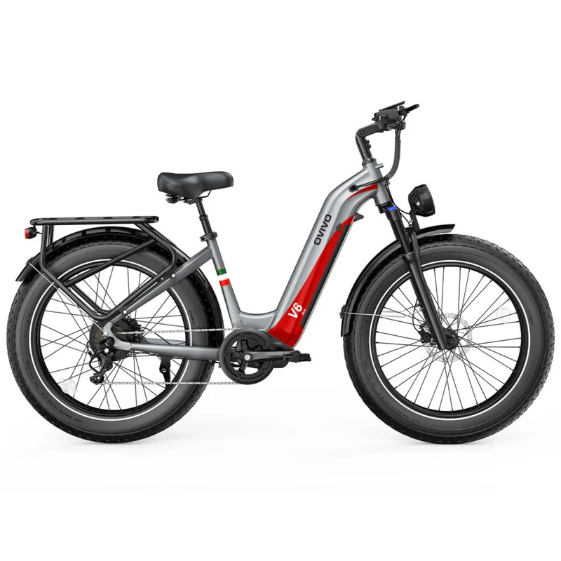 OVIVO V6 PRO | Bicicletta Elettrica Pieghevole | Versatile | Motore BAFANG 250W | 48V 20Ah | Freni Idraulici | 25km/h | Autonomia 120-150Km | GARANZIA ITALIANA