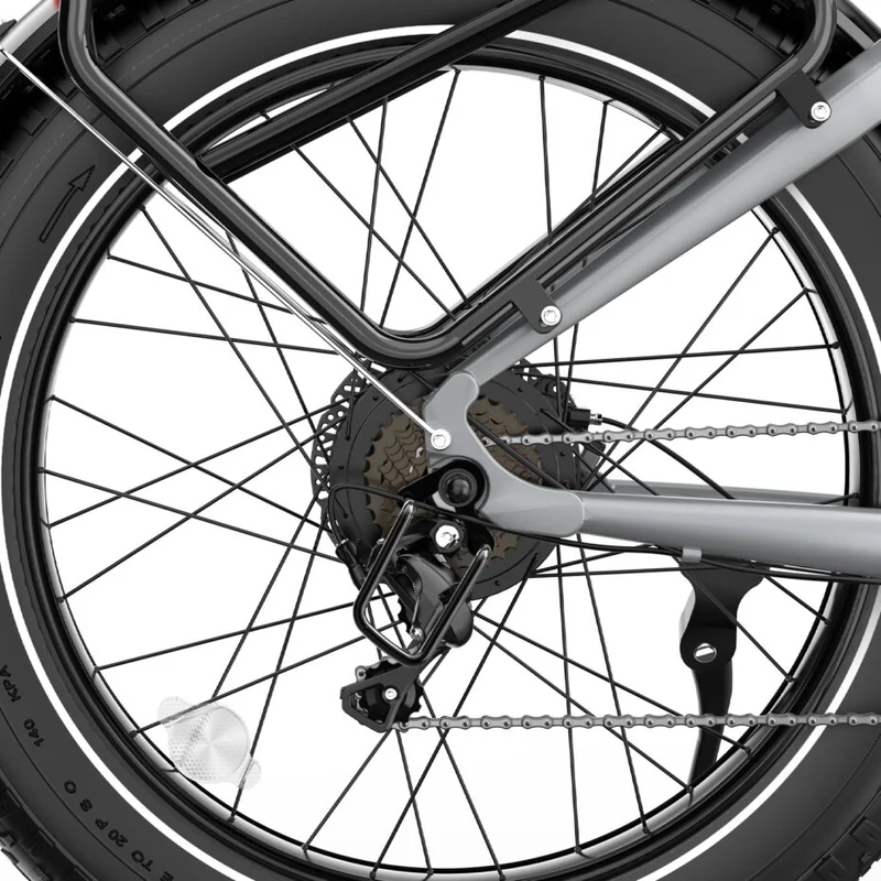 OVIVO V6 PRO | Bicicletta Elettrica Pieghevole | Versatile | Motore BAFANG 250W | 48V 20Ah | Freni Idraulici | 25km/h | Autonomia 120-150Km | GARANZIA ITALIANA