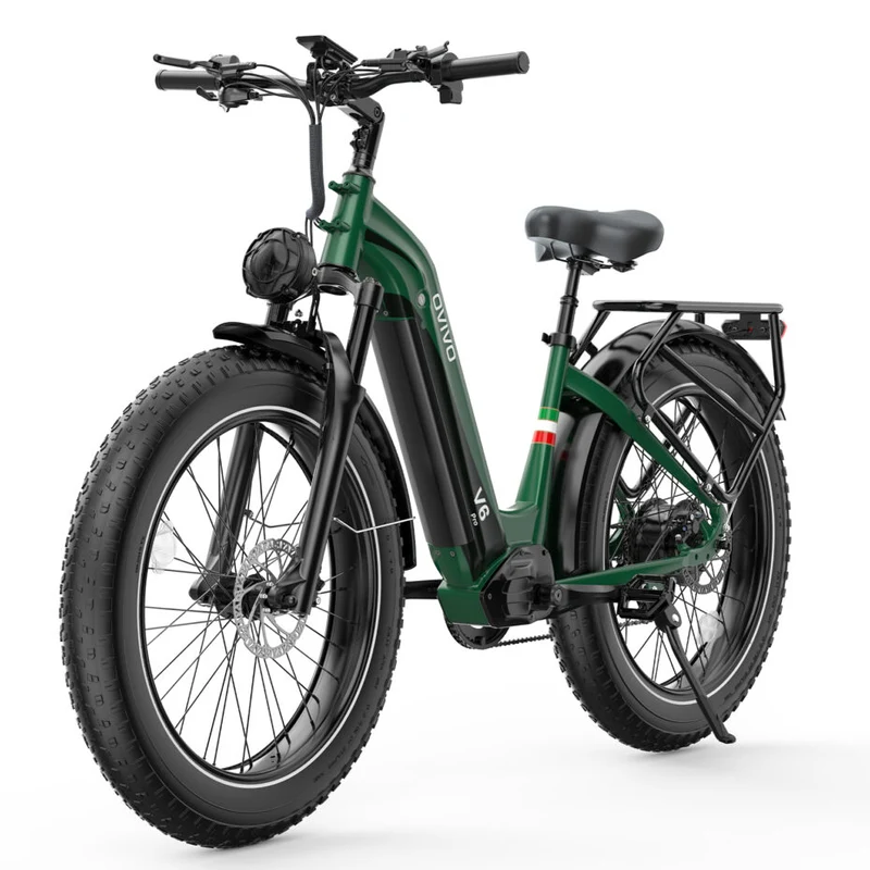 OVIVO V6 PRO | Bicicletta Elettrica Pieghevole | Versatile | Motore BAFANG 250W | 48V 20Ah | Freni Idraulici | 25km/h | Autonomia 120-150Km | GARANZIA ITALIANA
