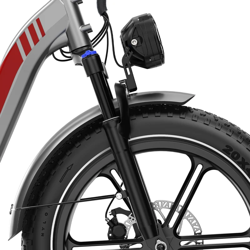 OVIVO C2 PRO | Bicicletta Elettrica Pieghevole | Versatile | Motore BAFANG 250W | 48V 18Ah | Freni Idraulici | 25km/h | Autonomia 90-120Km | GARANZIA ITALIANA
