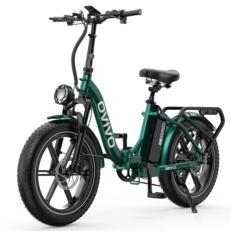 OVIVO NEO C2 | Bicicletta Elettrica Pieghevole | Versatile | Motore BAFANG 250W | 48V 18Ah | Freni Idraulici | 25km/h | Autonomia 90-120Km | GARANZIA ITALIANA