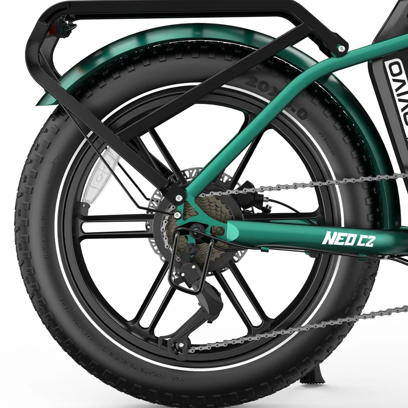 OVIVO NEO C2 | Bicicletta Elettrica Pieghevole | Versatile | Motore BAFANG 250W | 48V 18Ah | Freni Idraulici | 25km/h | Autonomia 90-120Km | GARANZIA ITALIANA