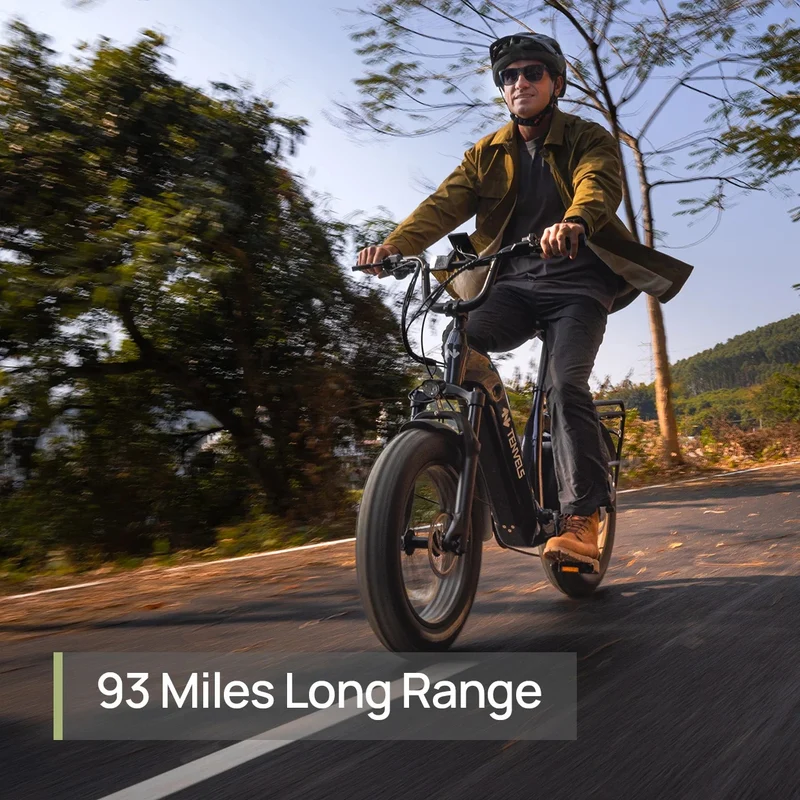 TENVELS NOVA 20" All-Terrain Electric Bike 1300W Peak Motor 48V 20Ah Battery