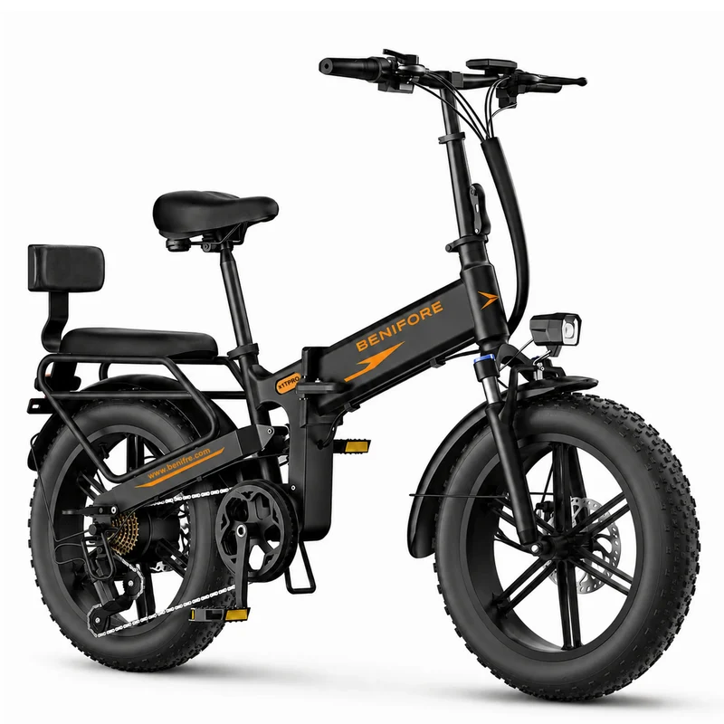 BENIFORE X1T PRO 20" Fat-Tire E-Bike 1500W Peak Motor 48V 20Ah Battery
