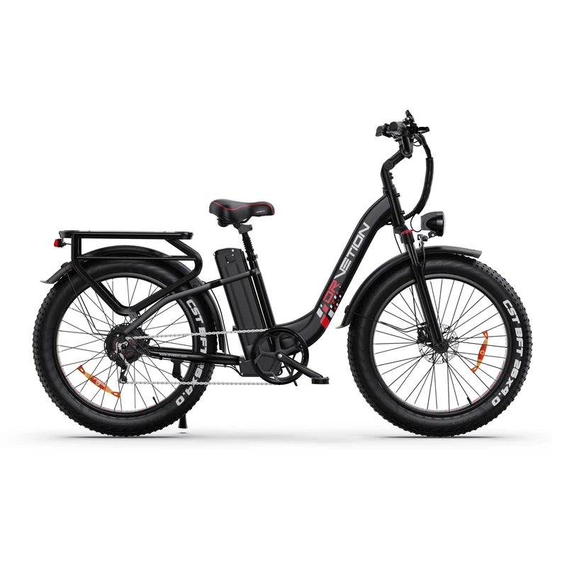 DRVETION CTR26 26" Step-Thru E-Bike 1000W Peak Motor 48V 15AH/20Ah Battery