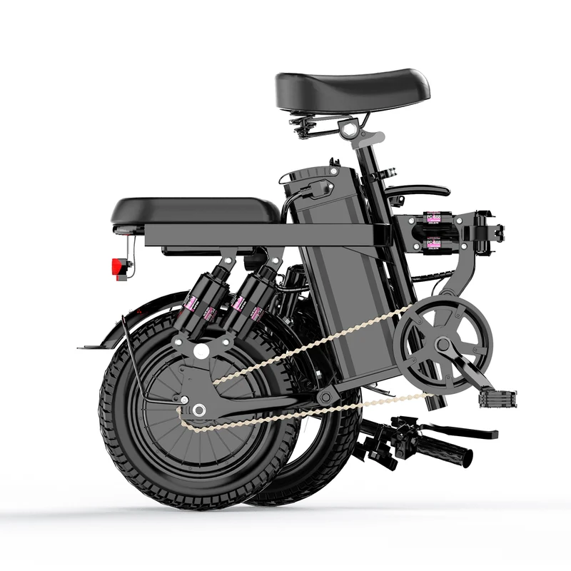 GLEERIDE A9 STAR 14" Folding E-Bike 500W Motor 48V 15Ah Battery