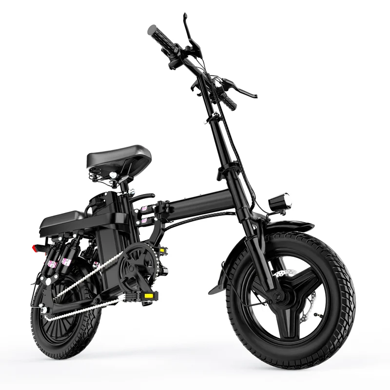 GLEERIDE A9 STAR 14" Folding E-Bike 500W Motor 48V 15Ah Battery
