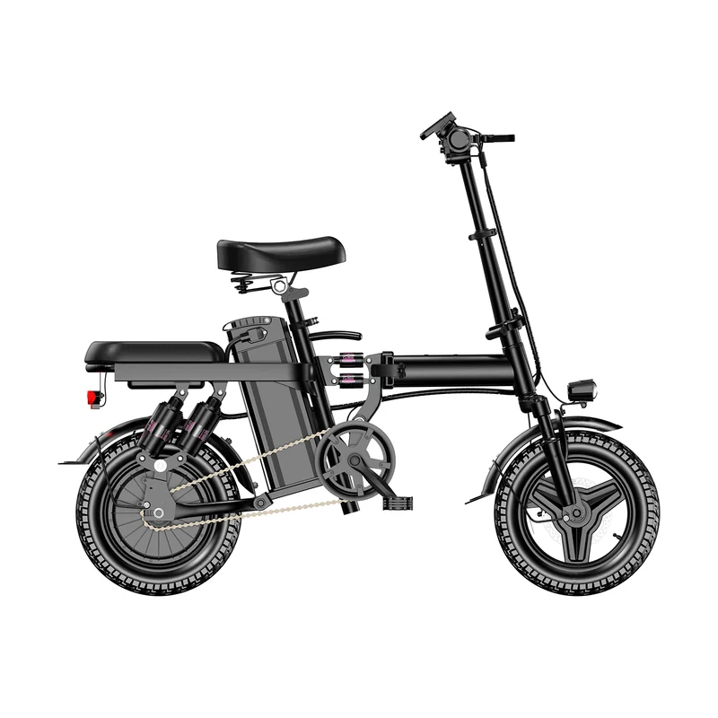 GLEERIDE A9 STAR 14" Folding E-Bike 500W Motor 48V 15Ah Battery