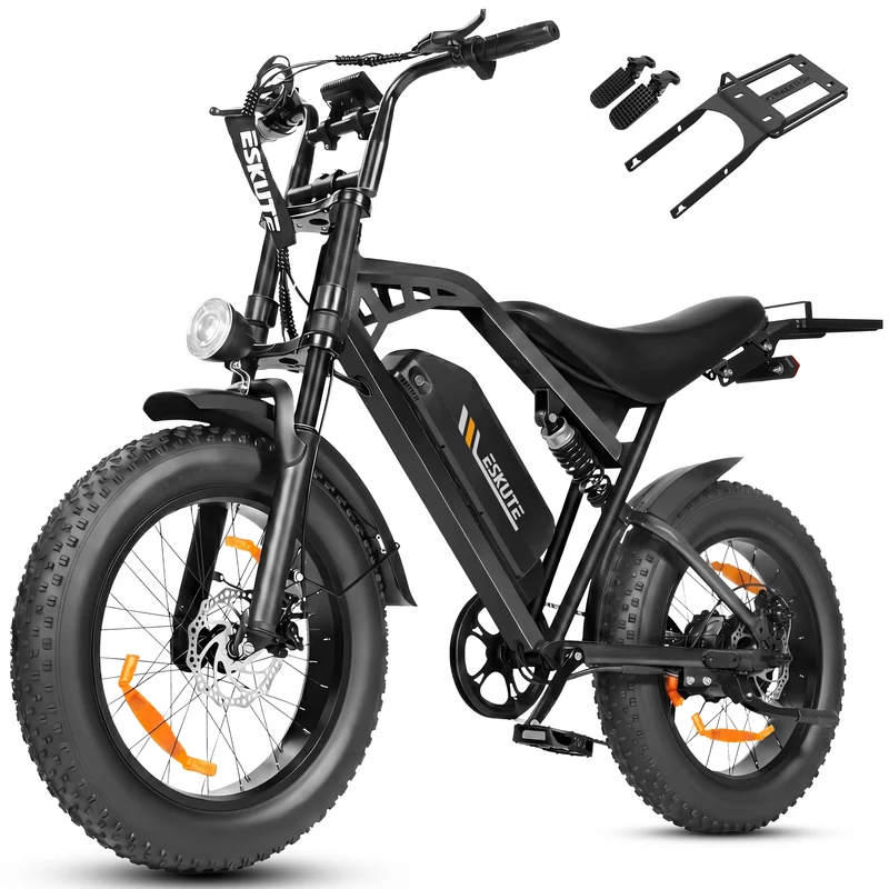 ESKUTE V202 20" Off-Road E-Bike 250W Motor 48V 20.8Ah Battery