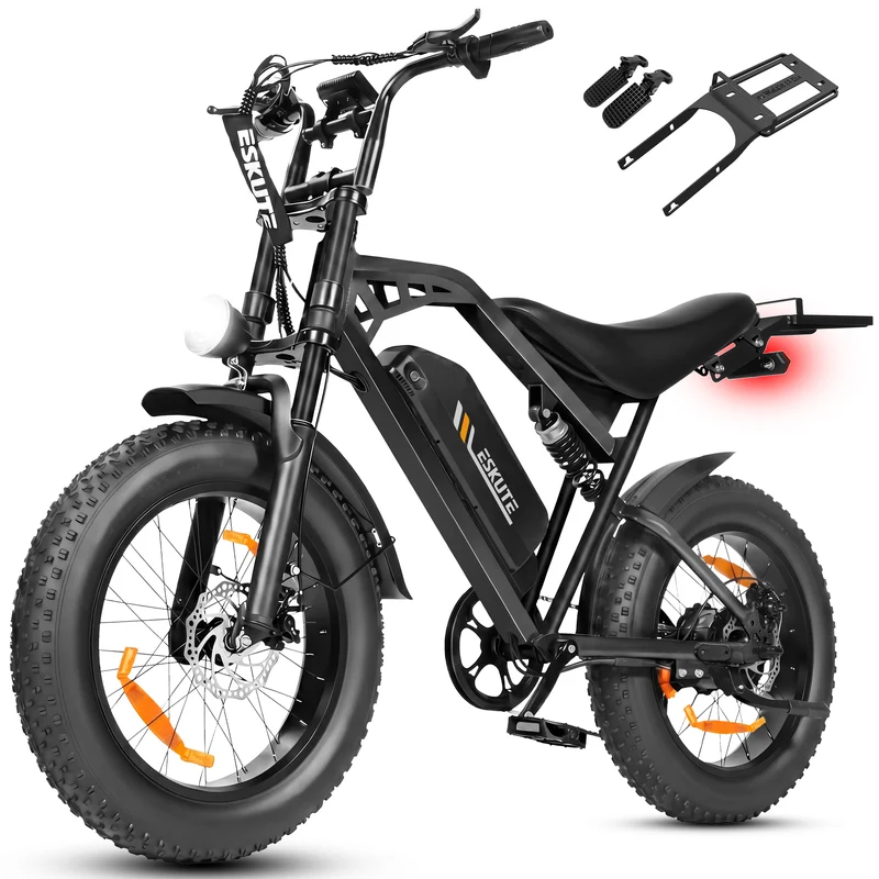 ESKUTE V202 20" Off-Road E-Bike 250W Motor 48V 20.8Ah Battery