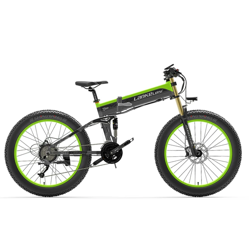 LANKELEISI XT750 PLUS 26" Mountain E-Bike 1000W Motor 48V 17.5Ah Battery