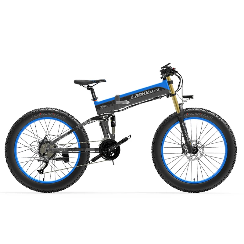 LANKELEISI XT750 PLUS 26" Mountain E-Bike 1000W Motor 48V 17.5Ah Battery