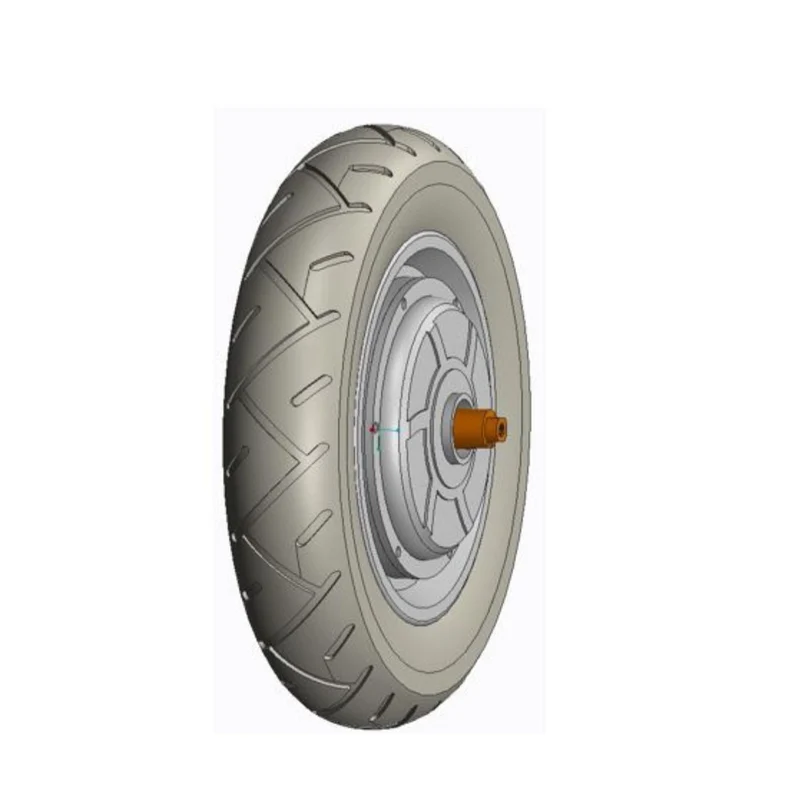 RUOTA MOTORE POSTERIORE CON PNEUMATICO per monopattino elettrico Argento Active EVO