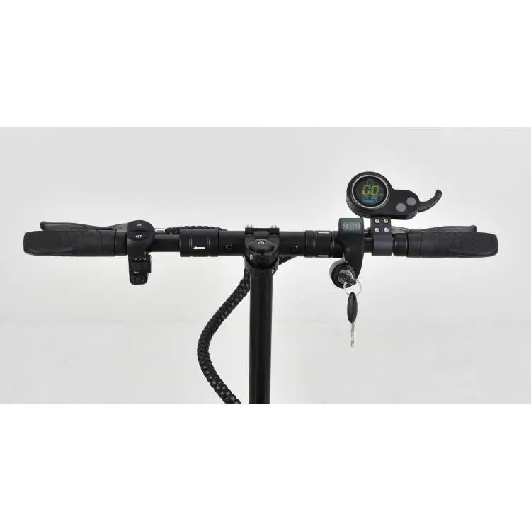 LEWIS Pro MAJESTIC Monopattino Elettrico 48V 10Ah | 500Watt | Autonomia fino a 45Km | 3 livelli di velocità: 6 Km/h – 14 Km/h – 20 Km/h | Ruote da 10'' | GRANDE PEDANA FORMATO XL con supporto posteriore per una maggiore stabilità durante la guida