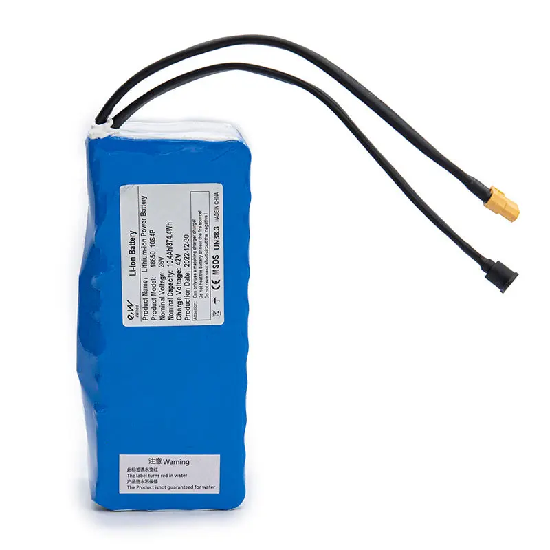BATTERIA 36V 10.4Ah per monopattino elettrico Xiaomi, Cecotec o marchi
