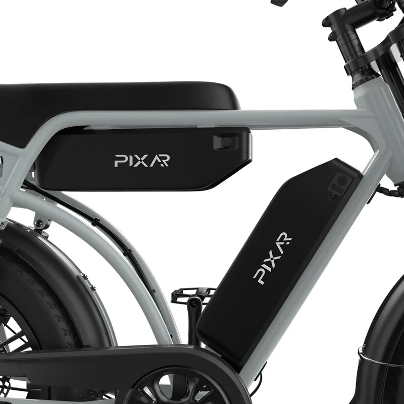 PIXAR M9 20" Retro Electric Bike 250W Motor 48V 35Ah Battery
