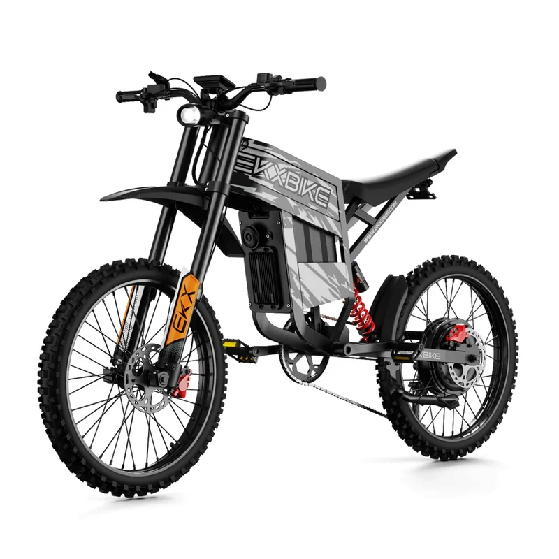 EKXBIKE TX1 19" Off-Road E-Bike 7000W Peak Motor 60V 30Ah Battery