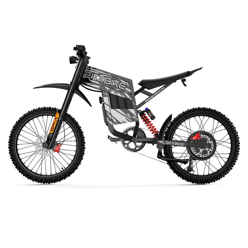 EKXBIKE TX1 19" Off-Road E-Bike 7000W Peak Motor 60V 30Ah Battery
