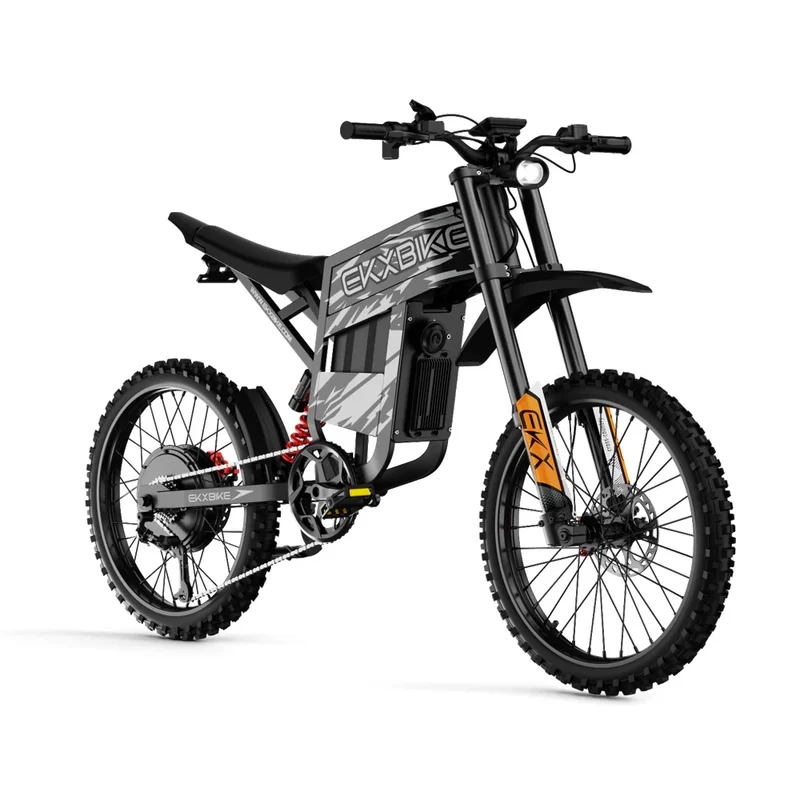 EKXBIKE TX1 19" Off-Road E-Bike 7000W Peak Motor 60V 30Ah Battery