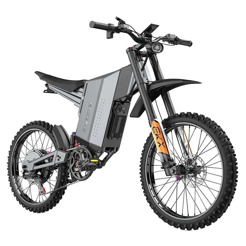 EKXBIKE GTS X22 19" Off-Road E-Bike 6000W Peak Motor 72V 30Ah Battery
