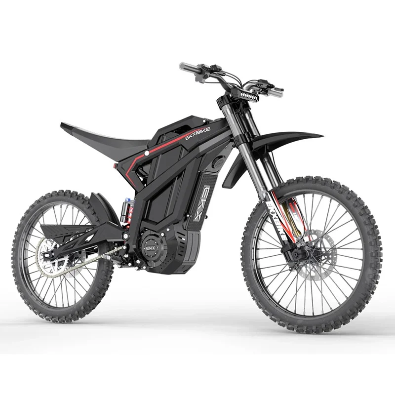 EKXBIKE M1 19" Off-Road E-Bike 16800W Peak Motor 72V 50Ah Battery