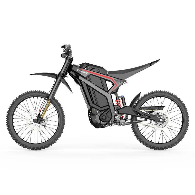 EKXBIKE M1 19" Off-Road E-Bike 16800W Peak Motor 72V 50Ah Battery