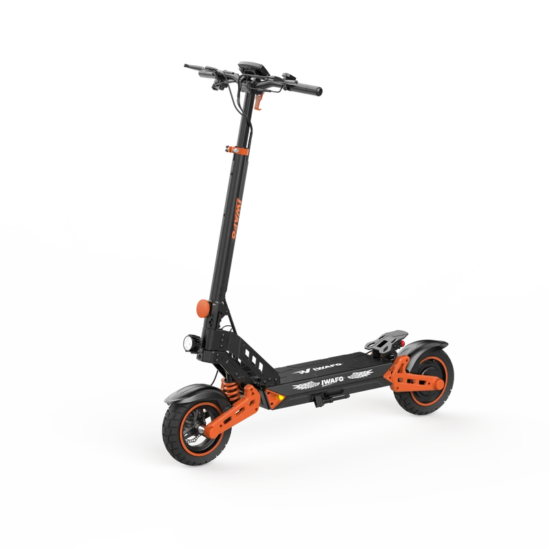 IWAFO IS2 10" Seated E-Scooter 800W Motor 48V 15Ah Battery