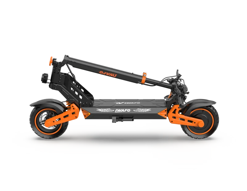IWAFO IS2 10" Seated E-Scooter 800W Motor 48V 15Ah Battery