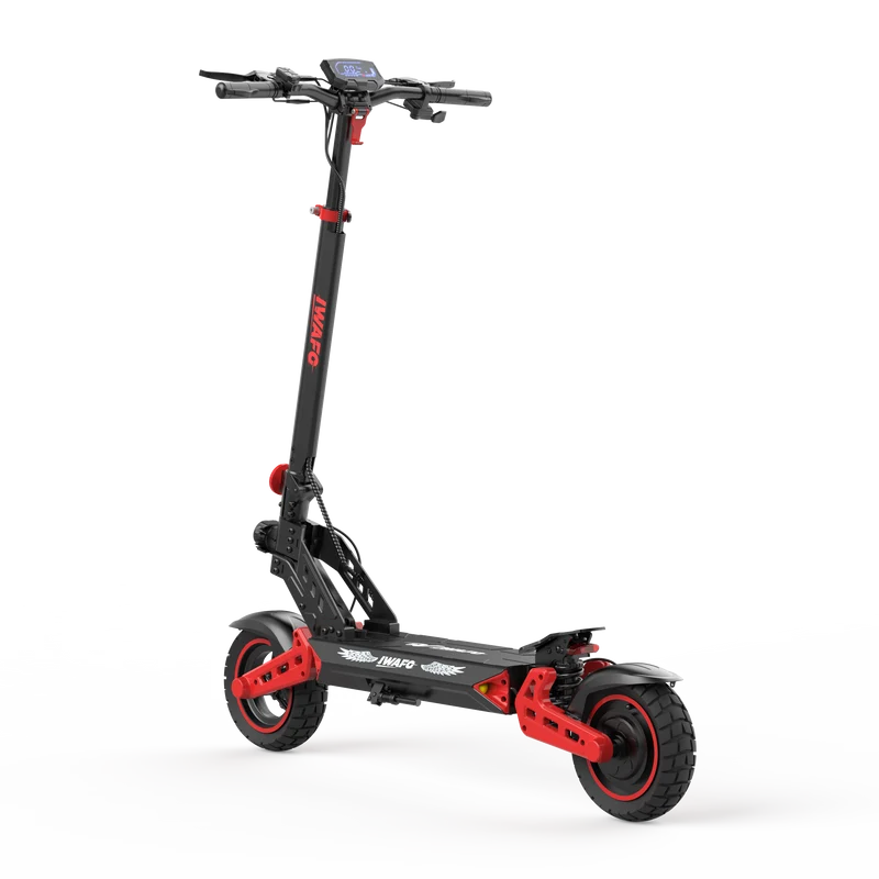 IWAFO IS2 10" Seated E-Scooter 800W Motor 48V 15Ah Battery