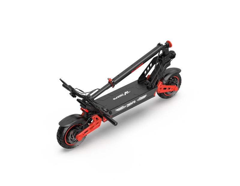 IWAFO IS2 10" Seated E-Scooter 800W Motor 48V 15Ah Battery