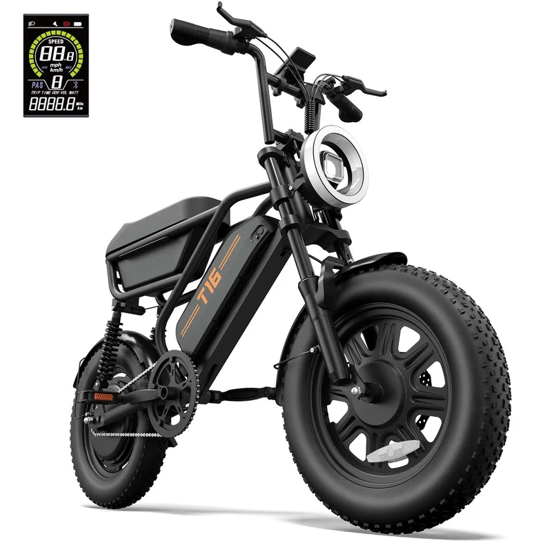 URLIFE T16 16" Off-Road E-Bike 250W Motor 48V 13Ah Battery