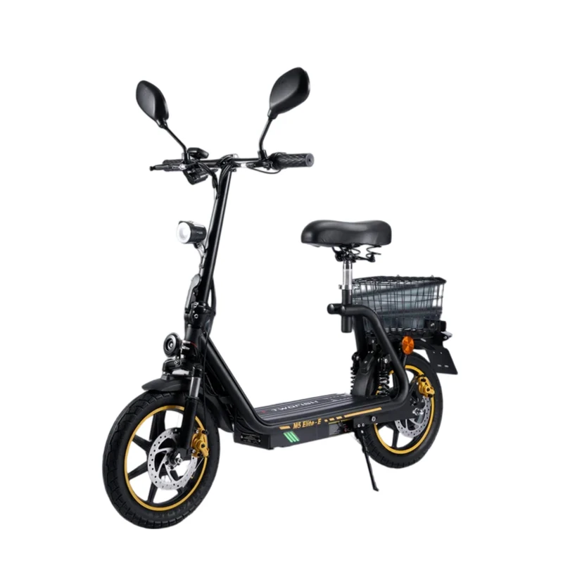 TWOFISH M5 Elite-E 14" Seated E-Scooter 500W Motor 48V 13Ah Battery