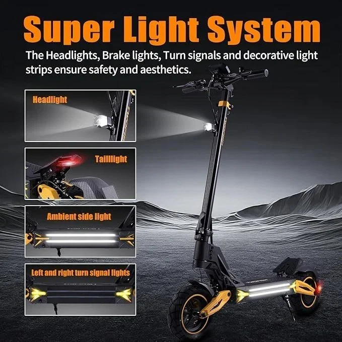 TWOFISH V2 MAX 10" Off-Road E-Scooter 800W Motor 48V 17Ah Battery