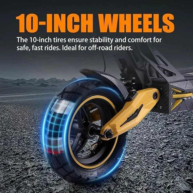 TWOFISH V2 MAX 10" Off-Road E-Scooter 800W Motor 48V 17Ah Battery