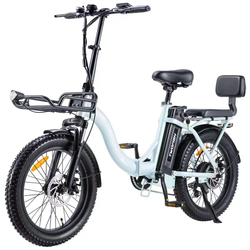 TWOFISH TF2 20" Folding Electric Bike 250W Motor 36V 17.8Ah Battery