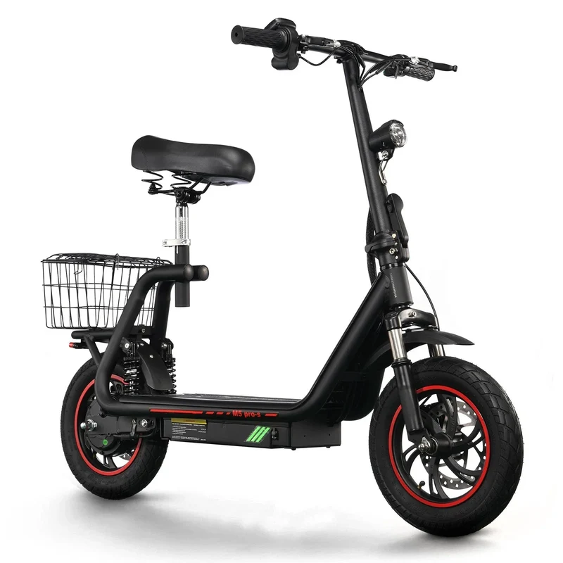 TWOFISH M5 Pro-S 12" Seated E-Scooter 500W Motor 48V 13Ah Battery