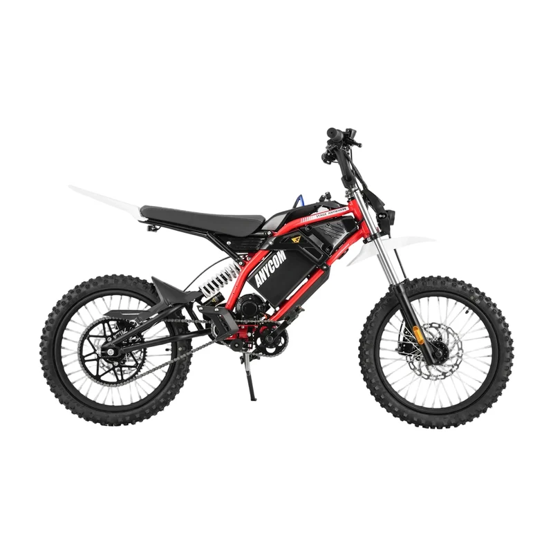 ANYCOM DB1 17“ Off Road Electric Bike 2000W Peak Mid-Drive Motor 48V 28Ah Battery