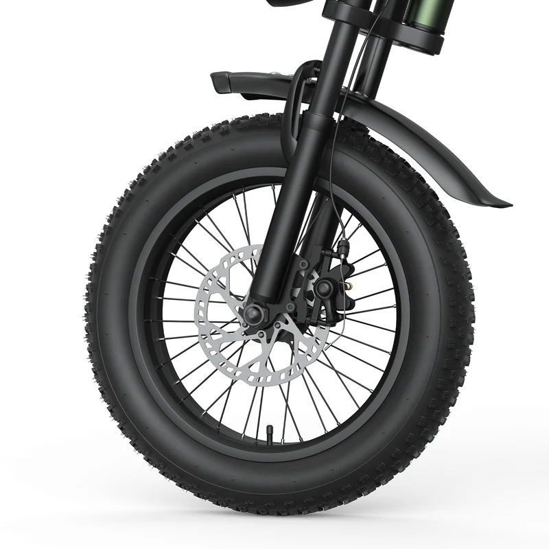 JANSNO X90 16" Off Road Electric Bike 750W Motor 48V 14Ah Battery