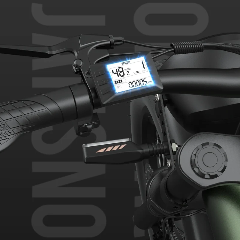 JANSNO X90 16" Off Road Electric Bike 750W Motor 48V 14Ah Battery