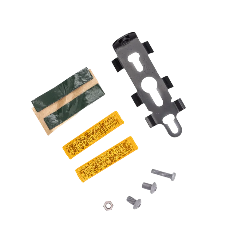 SUPPORTO DEL FANALE ANTERIORE E CATARIFRANGENTI LATERALI per Monopattino Elettrico DUCATI PRO-II PLUS / DUCATI PRO-II EVO